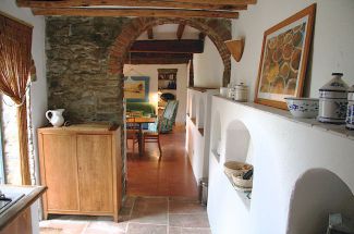 Interior of Chiantinelle holiday cottage